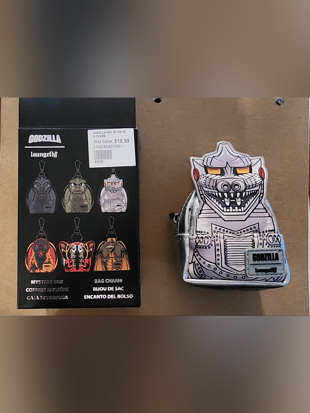 Godzilla Bag Charm